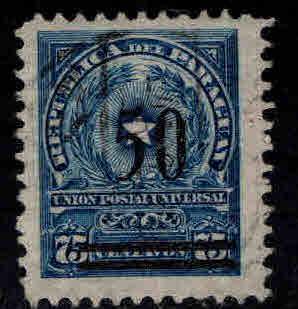 Paraguay Scott 242 Used overprint