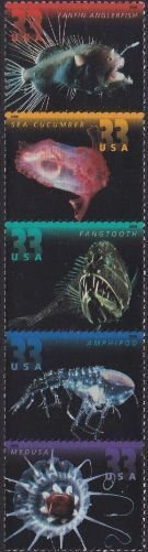 3443a Deep Sea Creatures MNH