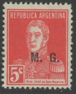 Argentina OD83 * mint HR  (2306B 1083)