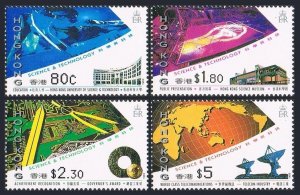 Hong Kong 679-682,MNH.Michel 696-699. Science and Technology,1993.