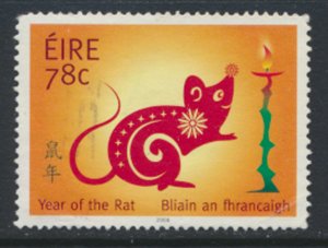 Ireland Eire SG 1881 SC# 1767 Used Year of the Rat  2008 details Scan
