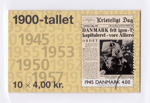 Denmark       1177a        MNH        Complete Booklet       CV $14.00