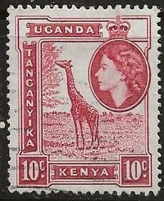 Kenya Uganda  & Tanganyika | Scott # 104 - Used