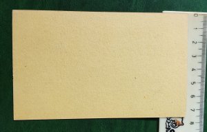 Old Thai postcard from before 1900. The card is stamped with the seal of ...