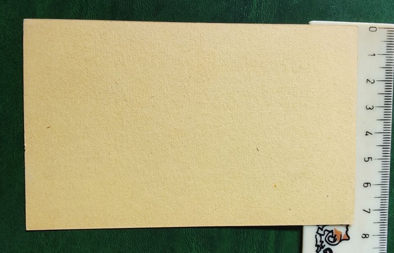 Old Thai postcard from before 1900. The card is stamped with the seal of ...