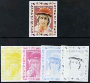 Guinea - Conakry 1997 Princess Diana 200f series #1 imper...