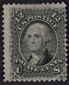 US #90 Fine - Original gum. Lightly hinged. SCV $4,750.00. With 2001 PSE cert.