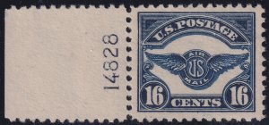 #C5 Mint NH, XF, Plate number single, gradeable? (CV $120 - ID46202) - Joseph...
