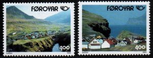 Faroe Islands # 250 - 251 MNH