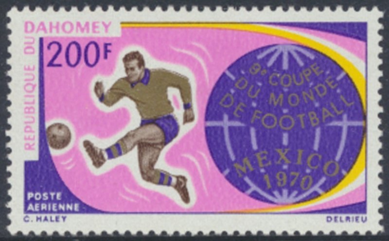 Dahomey   Sc#  C123   MH   Soccer   see details  / scans 