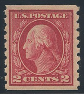 US Scott #413 Mint, VF, Hinged, PSE (Graded 80)