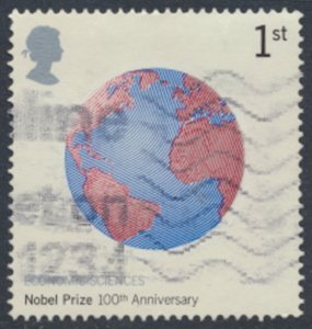GB   SG 2233  SC# 1994 Used Nobel Prizes  see details & scans