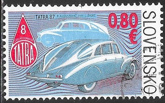 Slovakia 621 Used - ‭Old Automobiles - ‭Tatra 87