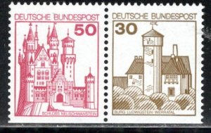 Germany Bund Scott # 1236, 1234, mint nh, se-tenant, Mi # W58