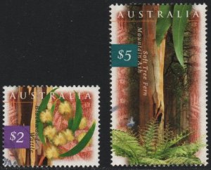 Australia #1533-34 ~ Mountain Ash & Blackwood Wattle ~ Used (1996)