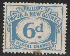 Papua New Guinea Scott J9 Postage Due stamp tone spot at bottom MNH**