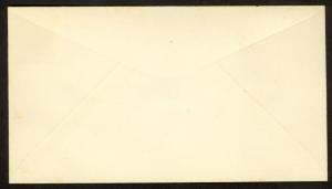 CANAL ZONE 1924 1c Green SEAL Postal Stationery Envelope Sc U8 Unused