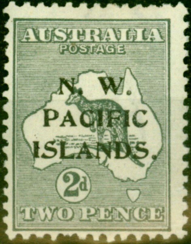 New Guinea 1915 2d Grey SG94 Fine & Fresh Mtd Mint