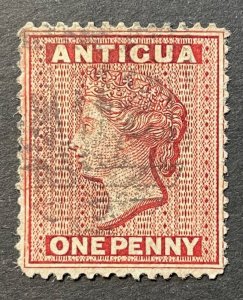 Antigua, Scott 5, Used, Light Hinge