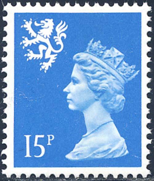 Great Britain 1989 Sc SMH27 Scotland Q.E.2 Machin Stamp MNH