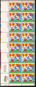 United States Scott #1527 Mint Plate Block NH OG, 16 beautiful stamps!