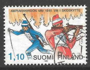 FINLAND SG976 1980 BIATHLON WORLD CHAMPIONSHIPS FINE USED