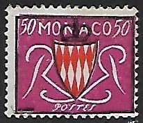 Monaco # 312 - Coat of Arms - MNH.....{BLW6}