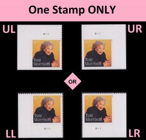 US 5757 Toni Morrison forever plate single (1 stamp) MNH 2023 