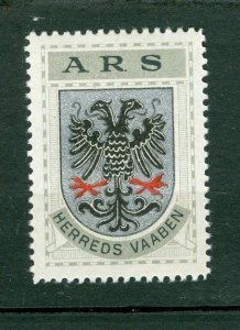 Denmark. Poster Stamp 1940/42, Mnh. District  Ars. Eagle. Coats Of Arms