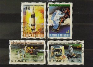 10290   St Thomas/Prince Islands   Used # 578-581                 CV$ 13.95