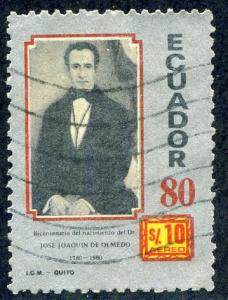 Ecuador SC C662 Used - Jose Joaquin de Olmedo
