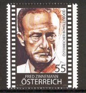 Austria 2009 Fred Zinnemann, Film Director,  Scott No(s).  2203 MNH