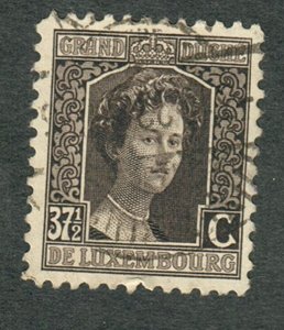 Luxembourg #104 used single