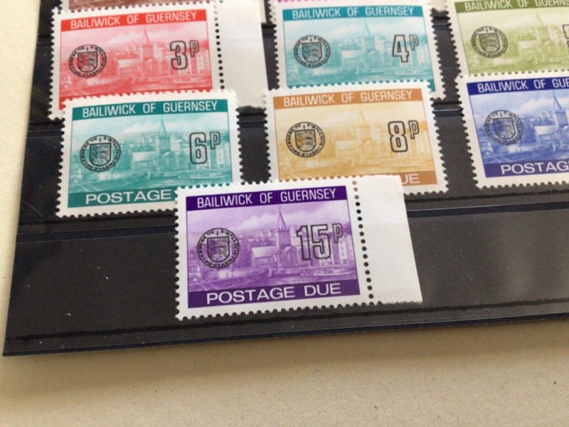 Guernsey mint never hinged stamps  A14011