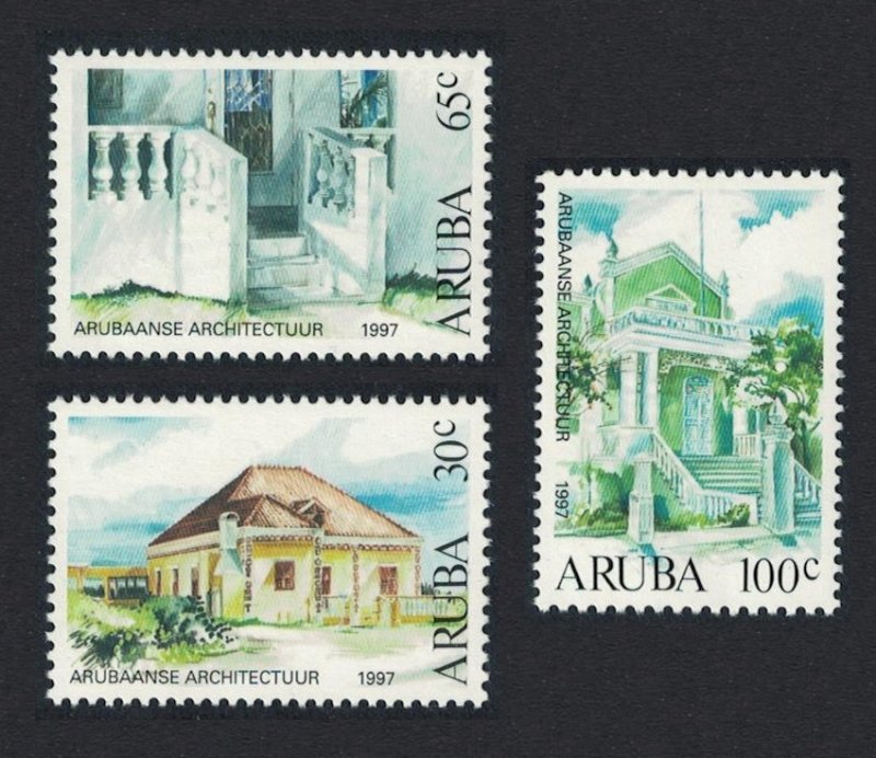 Aruba Aruban Architecture 3v 1997 MNH SG#197-199