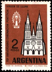 Argentina #738, Complete Set, 1962, Never Hinged