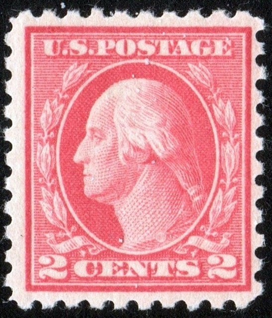 SC#463 2¢ Washington Single (1916) MLH