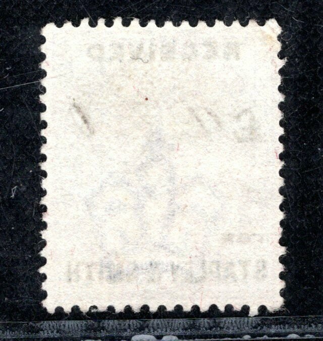 GB QV PRIVATE SECURITY OVERPRINT *STANLEY & SMITH* 1d Lilac Stamp Used BLRED39