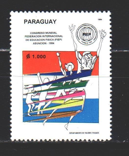 Paraguay. 1994. 4662 from the series. Physical Education Conference. MNH.