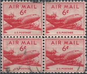 US C39 (used) 6¢ DC-4 Skymaster (1949)