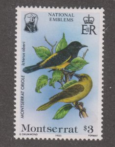 Montserrat 553 National Emblems 1985