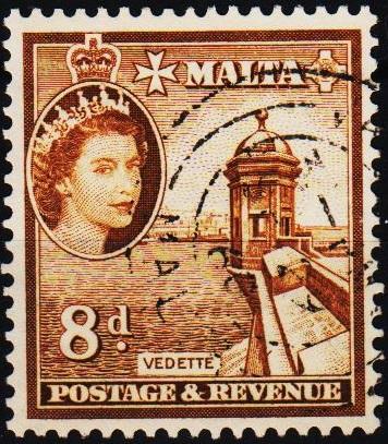 Malta. 1956  8d S.G.275 Fine Used