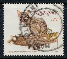 Zimbabwe SG 800  SC# 632  Used Small Mammals   see detail and scan