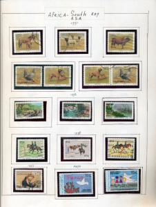 SOUTH AFRICA 1987/97 Wildlife M&U Collection 100+Items (pie 99)