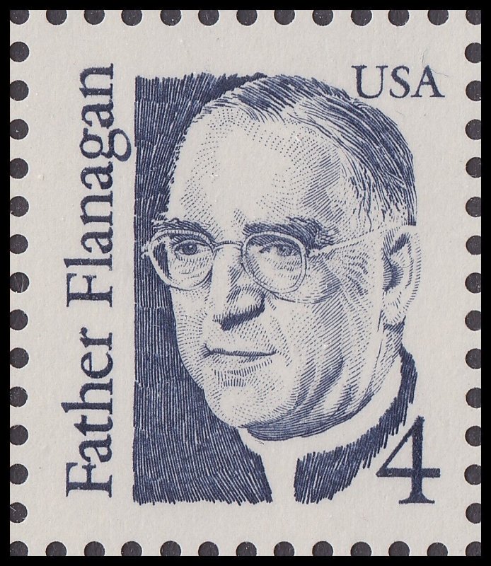 US 2171 Great Americans Father Flanagan 4c single MNH 1986