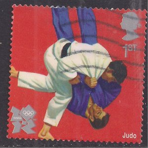 GB 2010 QE2 1st Olympic & Paralympics Judo Self Adhesive SG 3020  ( J1358 )