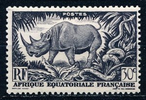 French Equatorial Africa #167 Single MH