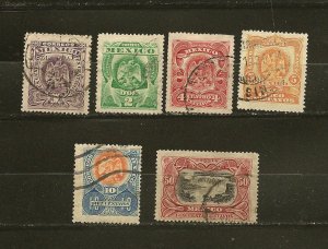 Mexico SC#304-309 Set of 6 Stamps Used