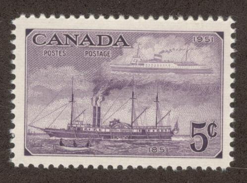 CANADA SC# 312 F-VF MNH 1951