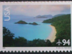 ​ UNITED STATES-2008 SC#C145 TRUNK BAY-ST.JOHN-VIRGIN ISLANDS MNH BLOCK OF 2